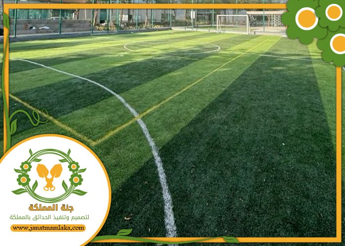 تركيب عشب طبيعي شمال الرياض